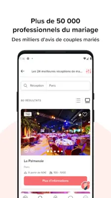 Mariages.net android App screenshot 5
